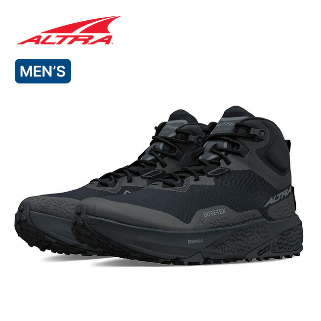 アルトラ ティンプ6 ミッドゴアテックス メンズ ALTRA TIMP 6 MID GTX 靴 スニーカー シューズ カジュアル 黒 おしゃれ キャンプ アウトドア｜OutdoorStyle サンデーマウンテン
