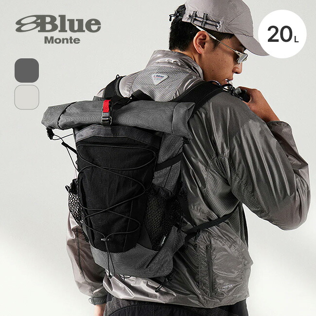 ブルーモンテ 20L大容量登山リュック BLUE MONTE ユニセックス メンズ ウィメンズ レディース 25BLBB003 鞄 リュックサック 撥水 登山 トラベル 旅行 タウンユース バックパック おしゃれ キャンプ アウトドア|OutdoorStyle サンデーマウンテン