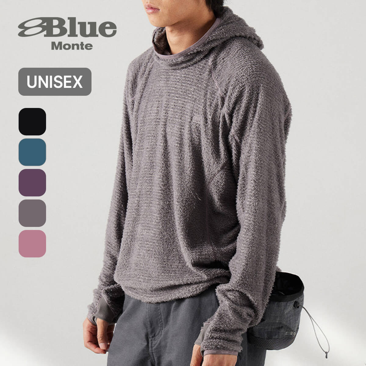 ブルーモンテ プリマロフトフード付きフリースロングシャツ BLUE MONTE PrimaLoft Hooded Fleece Long Shirt ユニセックス メンズ ウィメンズ レディース 25BLWY007 フリース ミドルレイヤー ロングスリーブ 長袖 キャンプ アウトドア