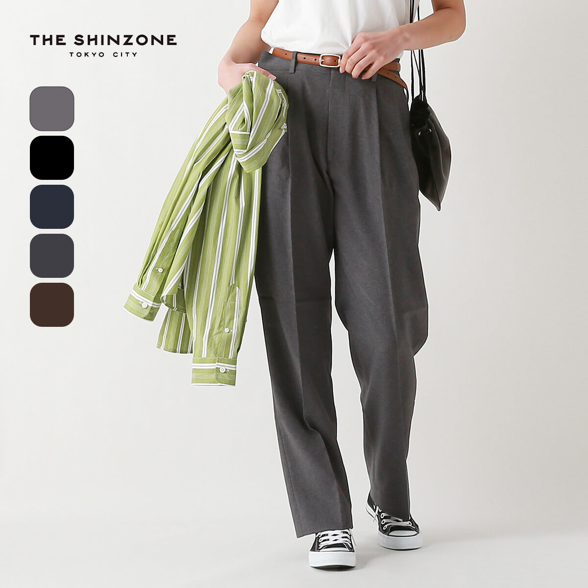 ザ シンゾーン クライスラーパンツ THE SHINZONE CHRYSLER PANTS レディース ウィメンズ 21AMSPA01 ボトムス ロングパンツ タックパンツ ツータック 2タック イージーケア おしゃれ キャンプ アウトドア