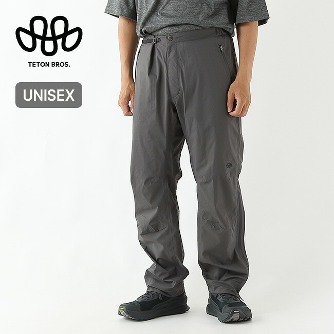 ティートンブロス プルーフパンツ ユニセックス Teton Bros. Proof Pant メンズ レディース ウィメンズ TB261-05M ボトムス ロングパンツ 長ズボン アルパインパンツ パッカブル 登山 トレッキング ハイキング 撥水 ストレッチ キャンプ アウトドア｜OutdoorStyle サンデーマウンテン