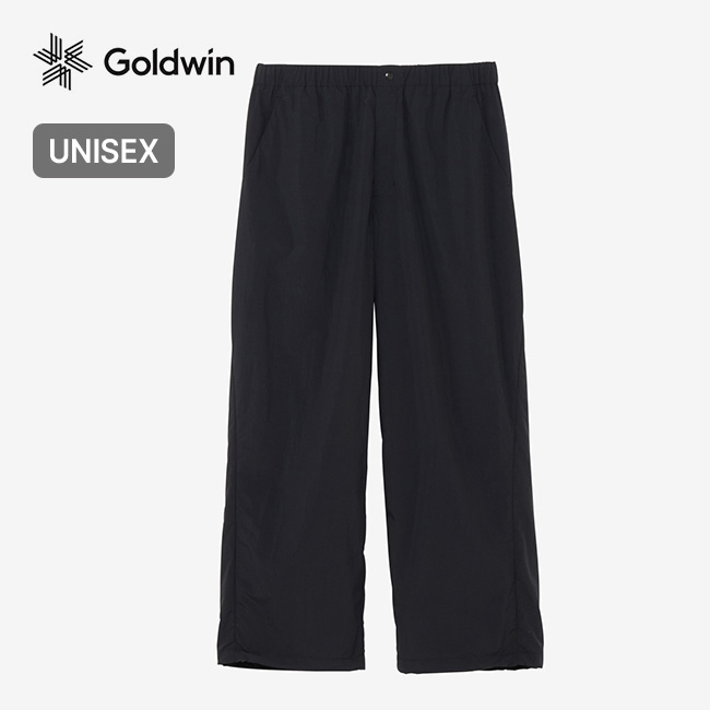 ゴールドウィン アドバンストライトワイドイージーパンツ ユニセックス GOLDWIN Advanced Light Wide Easy Pants メンズ レディース ウィメンズ GL76182 ロングパンツ 長ズボン 軽量 コンパクト 撥水 UVカット タウンユース 旅行 トラベル アウトドア｜OutdoorStyle サンデーマウンテン