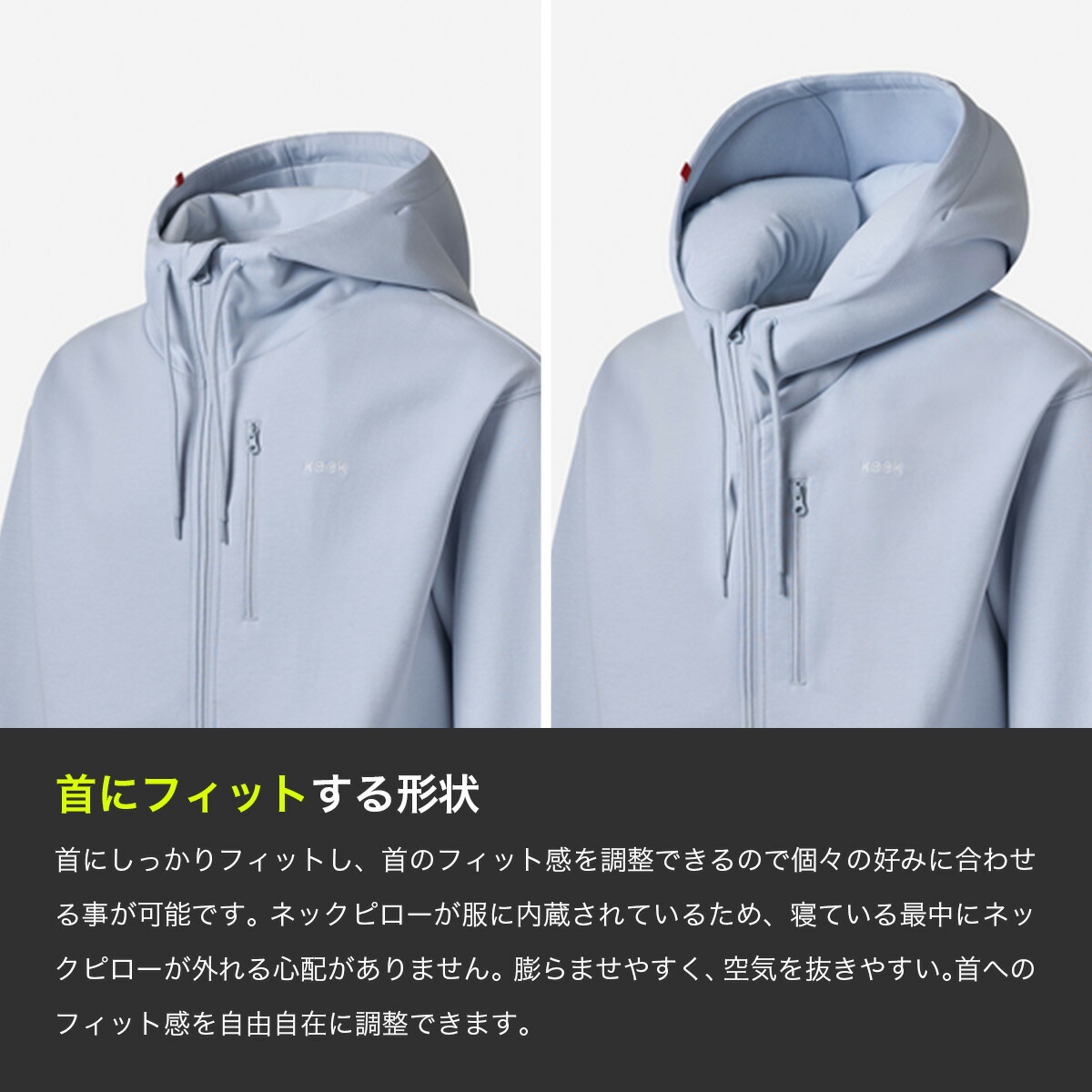 キーク ピロウディ フーディーV3 keek Pillowdy Logo Hoodie V3 メンズ
