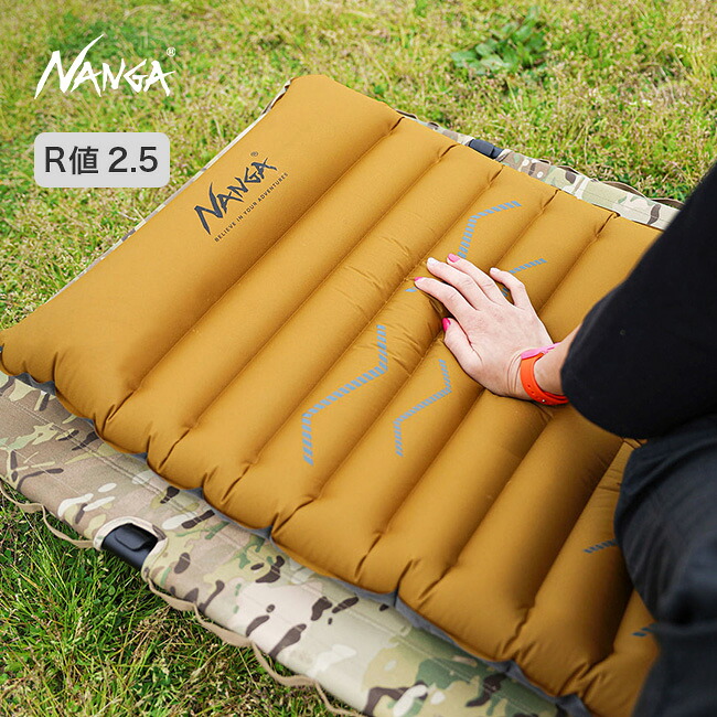 ナンガ ライコット#1 R2.5 NANGA Raikot #1 R2.5 C2543-2E260Z ギア 3シーズン エアマット 寝具 コンパクト 軽量 トラベル 旅行 災害 車中泊 おしゃれ キャンプ アウトドア|OutdoorStyle サンデーマウンテン