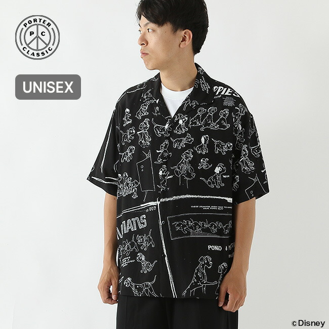 【SALE 30%OFF】ポータークラシック DISNEY MS アロハシャツ Porter Classic メンズ レディース ユニセックス DP-024-3966 半袖 ディズニー キャンプ アウトドア|OutdoorStyle サンデーマウンテン