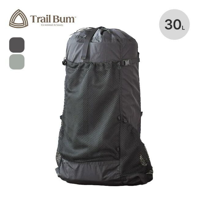 トレイルバム バマー TRAIL BUM BUMMER 26SSTB080058 ザック リュック バックパック 30L UL 軽量 トラベル 旅行 登山 ハイキング キャンプ アウトドア フェス