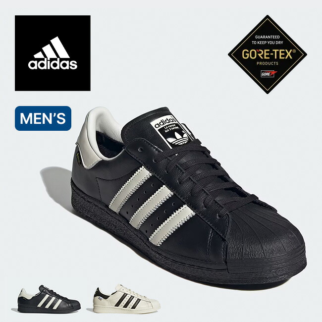 アディダス スーパースター82ゴアテックス adidas originals SUPERSTAR 82 GTX GORE-TEX メンズ スニーカー 防水 ローカット 靴 防水スニーカー ブラック ホワイト KI7819 KI7820 カジュアル おしゃれ キャンプ アウトドア|OutdoorStyle サンデーマウンテン