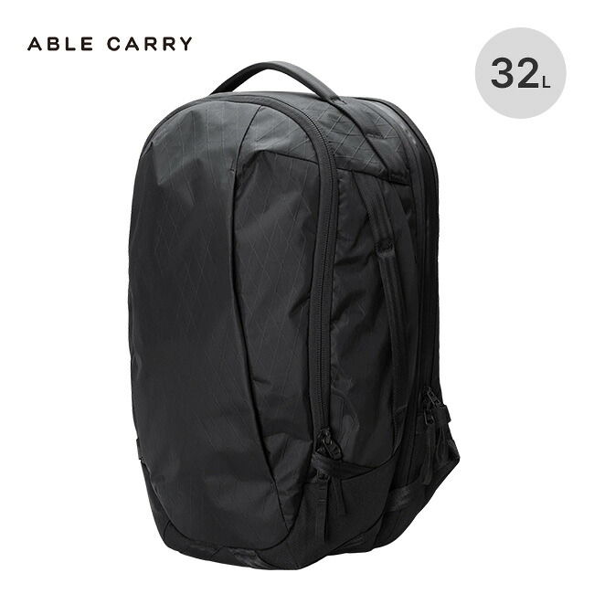 エイブルキャリー マックスバックパック 30L X-パック ABLE CARRY Max Backpack X-Pac 73250 リュックサック バックパック 30L 防水性 軽量性 耐久性 ザック 鞄 通勤 通学 ハイキング キャンプ アウトドア フェス|OutdoorStyle サンデーマウンテン
