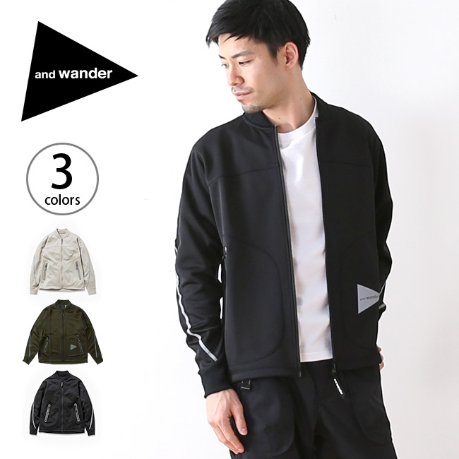 アンドワンダー ポリエステルラインジップジャケット And Wander コロンビア Polyester Line グレゴリー Zip Jacket メンズ ノローナ ジャケット アウター 18 春夏 Outdoorstyle サンデーマウンテン 18 春夏 アンドワンダー ポリエステルラインジップ