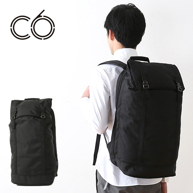 シーシックス ジェネシスバックパックデュラブルナイロン C6 Genesis Backpack Black バックパック リュック ザック ナイロン ブラック ＜2018 春夏＞