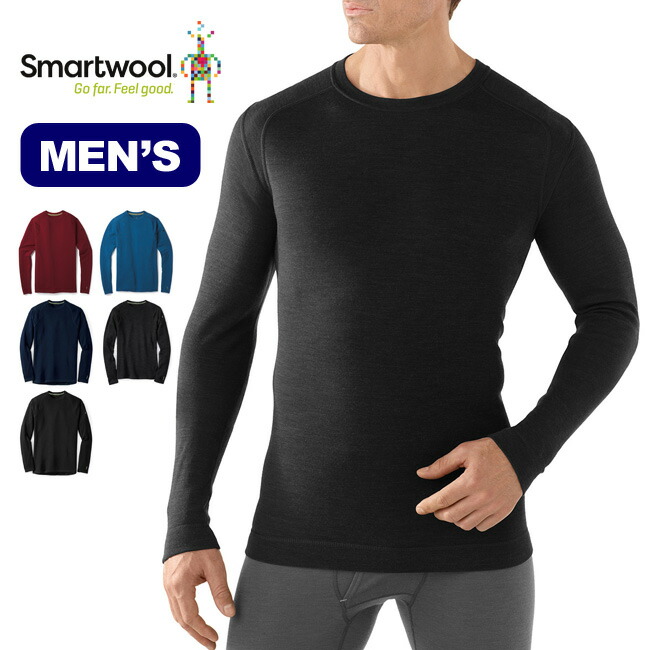 スマートウール メンズ メリノ250ベースレイヤークルー Smartwool Men's Merino 250 Base Layer Crew メンズ ベースレイヤー <2018 秋冬>
