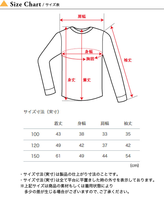 North Face Kids Size Chart