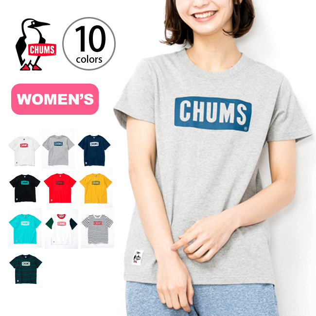チャムス チャムスロゴTシャツ【ウィメンズ】 CHUMS Logo T-Shirt レディース  CH01-1324 トップス Tシャツ ＜2020 春夏＞