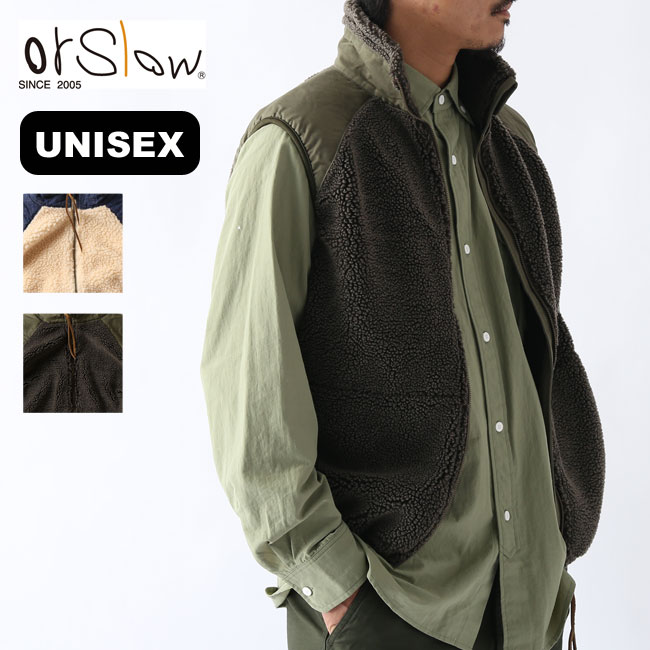 楽天市場 オアスロウ フリースベスト Unisex Orslow Fleece Vest ユニセックス メンズ レディース 03 9018 ベスト ボア フリース アウトドア トップス キャンプ 正規品 Outdoorstyle サンデーマウンテン