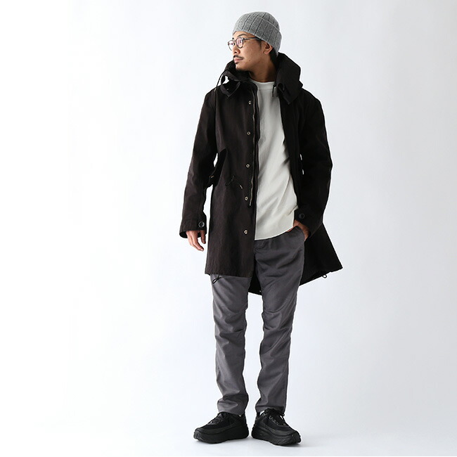 オープニングセール テンシー アウトドア 正規品 キャンプ ロング丈 コート モッズコート Tc J0705 メンズ Ten C パーカガーメントダイドポリエステル ナイロンマイクロファイバージャージー T