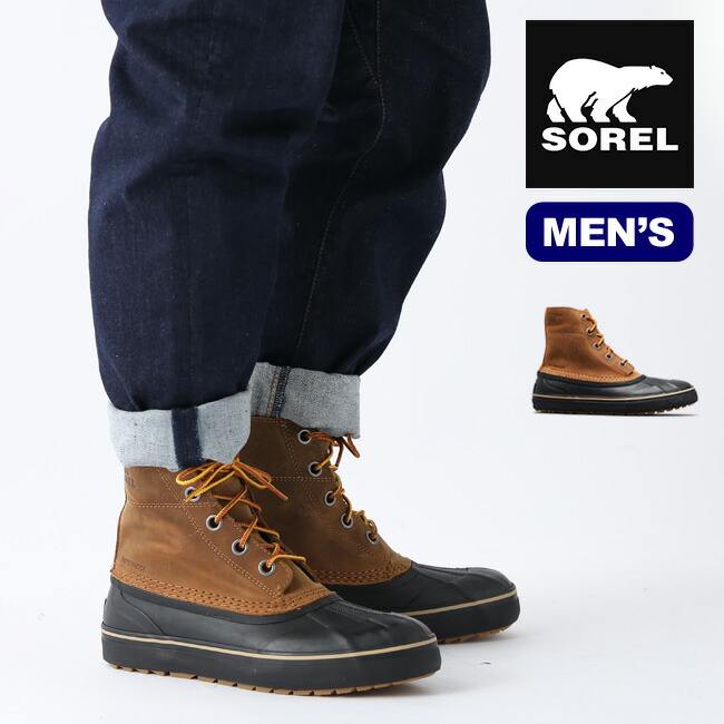 ソレル シャイアンメトロレースWP メンズ SOREL Cheyanne Metro Lace WP ブーツ スノーブーツ ショートブーツ 防水 タウン キャンプ アウトドア