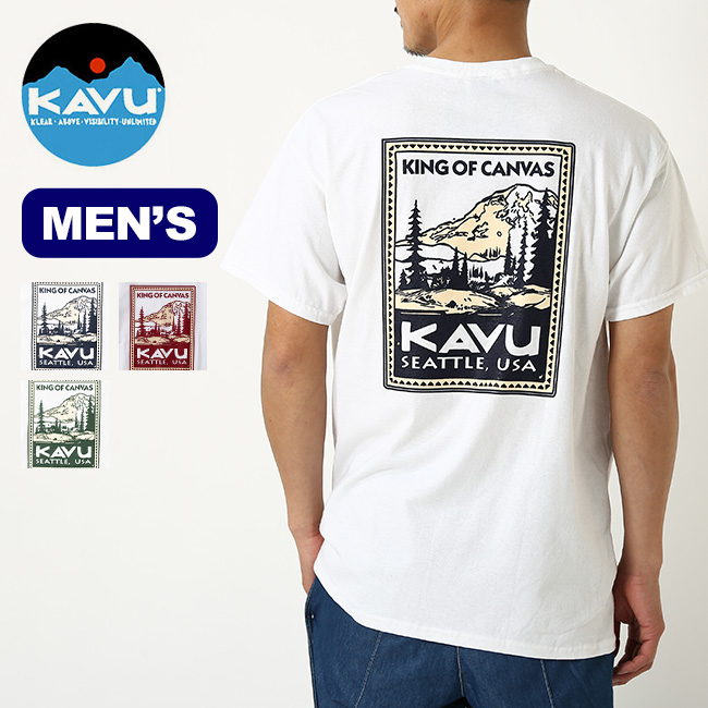 楽天市場 カブー スタンプtee Kavu メンズ Tシャツ トップス 半袖 キャンプ アウトドア フェス 正規品 Outdoorstyle サンデーマウンテン