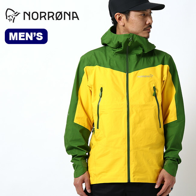 21 春夏 シェルジャケット ノローナ アウトドア キャンプ フォルケティン ゴアテックスジャケット Norrona Falketind Gore Tex Jacket メンズ 1802 21 シェルジャケット マウンテンジャケット ジャケット フードジャケット アウター ゴアテックス キャンプ アウトドア