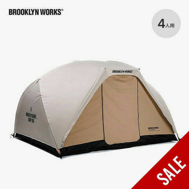BROOKLYN WORKS GATEWAY SHADE ワンタッチテント Brooklyn Works* One-touch Gateway Tent for Outdoor Camping