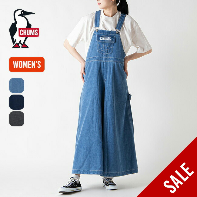 最終値下げ★CHAMS デニムオーバーオール　チャムス All Over The Overall/オールオーバーザオーバーオール