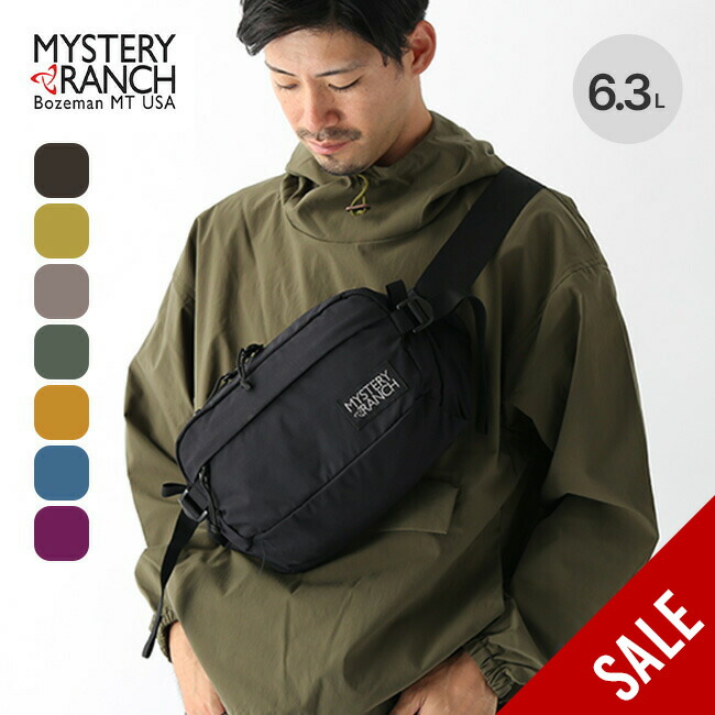 MYSTERY RANCH FULL MOON　クレイジーブラック　ボディバッグ よろずやマルシェ本店 | MYSTERY RANCH ミステリーランチ ボディ