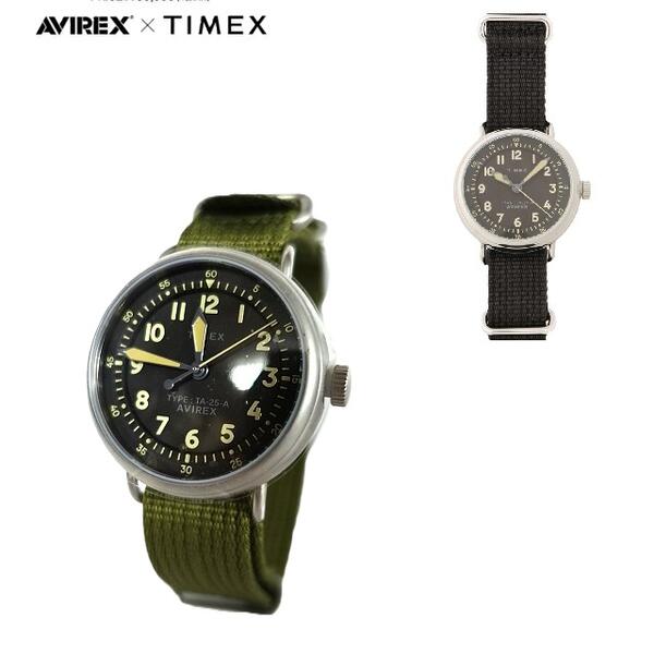 TIMEX × AVIREX コラボレーションウォッチTYPE-25A \