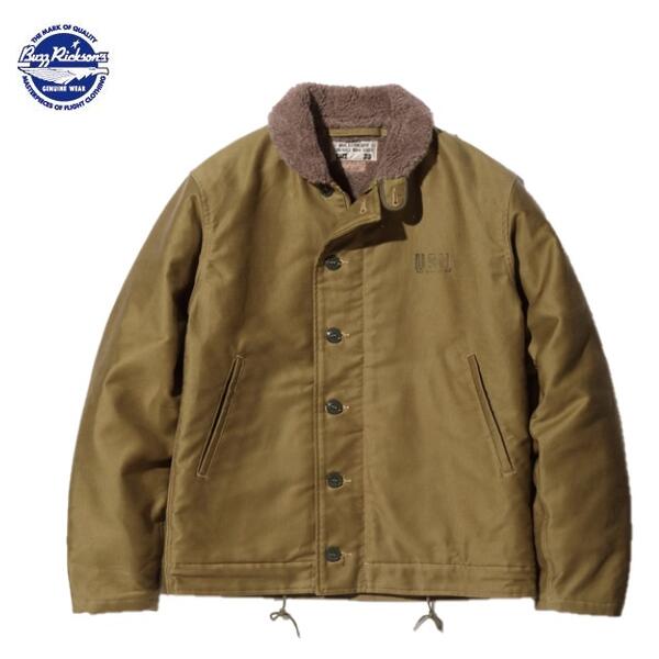 BUZZ RICKSON'S Type N-1 NAVY デッキジップジャケット BUZZ RICKSON'S バズリクソンズ ジップ デッキジャケット Buzz
