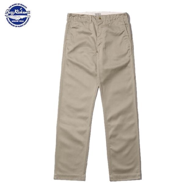 Buzz Rickson's オリジナルスペックチノパンツ(日本製) ORIGINAL SPEC. CHINOS (ONE WASH) BR40025A バズリクソンズMADE IN JAPAN