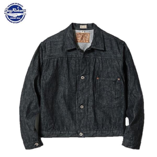 BuzzRickson\u0027s 戦争状態モデルブラックデニムブラウス(ジージャン,ジーンズ上衣)WORLD WAR II BLACK DENIM BLOUSE BR16042(バズリクソンズウイリアムギブソン)Buzz Rickson\u0027s WILLIAM GIBSON COLLECTION MADE IN JAPAN日本製