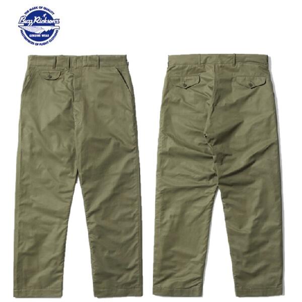 楽天市場】Buzz Rickson's ブラックチノパンツ1942年モデル(日本製