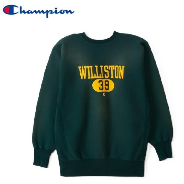 楽天市場】Champion 25FW BRANDEISカレッジプリントリバースウィーブ