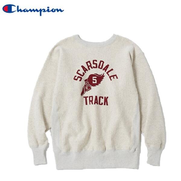 楽天市場】Champion 25FW BRANDEISカレッジプリントリバース