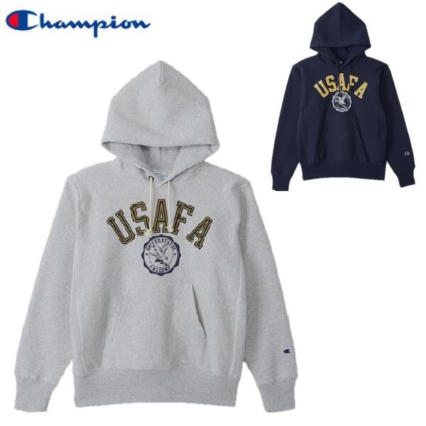 楽天市場】Champion USAFAプリントリバースウィーブ(青単タグ)裏起毛