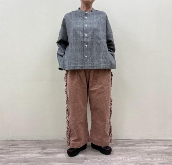 セールGauze#コーデュロイビビアンパンツG1128CORDUROY VIVIENNE PANTSガーゼMADE IN JAPAN(日本製)