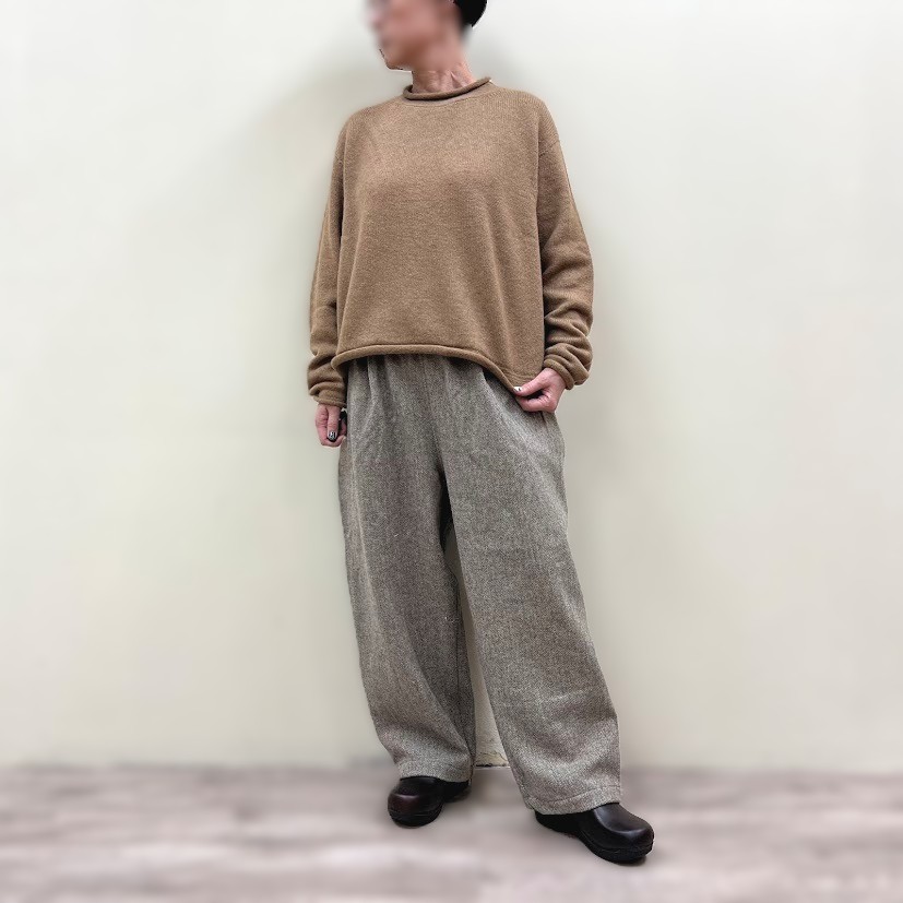 セールLabo ratory ウールカンフーパンツ LA431WOOL KUNG FU PANTS ラボレイトリーMADE IN JAPAN(日本製)Gauze#