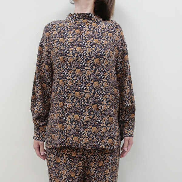 ROBE de PEAローブデポーリネン×ウール×コットン　ノーカラージャケット ROBE de PEAローブデポーリネン×ウール×コットン ノーカラー