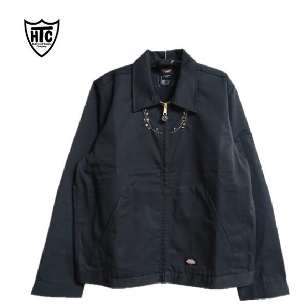 【新品未使用】HTC×dickiesディッキーズ フラワースタッズジャケット M HTC Dickies Eisenhower Jacket #Flower Stone : STANDARD