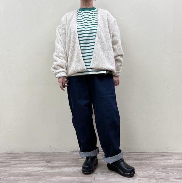 大売り出しHonneteボアオーバーフィットカーディガンOver Fit Cardy （上衣)HO-25AW-J12オネット