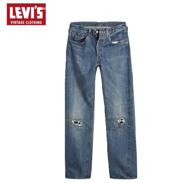 LEVI'S VINTAGE CLOTHING リペア加工501XX 1947モデルジーンズミディアムインディゴ MESTANG 47501-0230リーバイスヴィンテージクロージング MADE IN JAPAN日本製｜cansasキャンサス