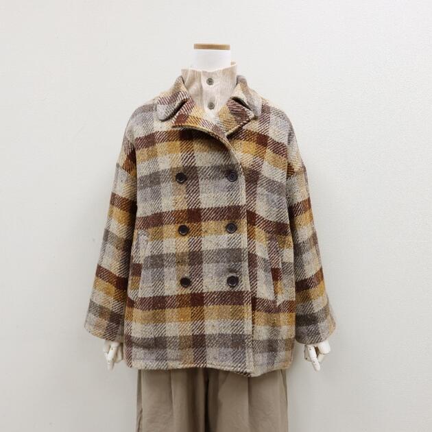 ジャケット・アウター ARMEN LINEN HERRINBONE WORK COAT ARMEN LINEN HERRINBONE WORK COAT