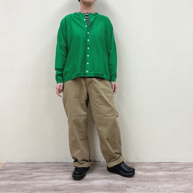 ORDINARY FITS BARBER CARDIGAN COTTON バーバーカーディガン(コットンニット)KN015オーディナリーフィッツMADE IN JAPAN(日本製)