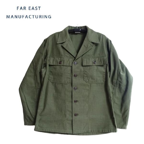 FAR EAST MANUFACTURING ユーティリティーシャツUTILITY SHIRT FEM-002★ファーイーストマニュファクチャリング MADE IN JAPAN日本製（RESOLUTリゾルト）