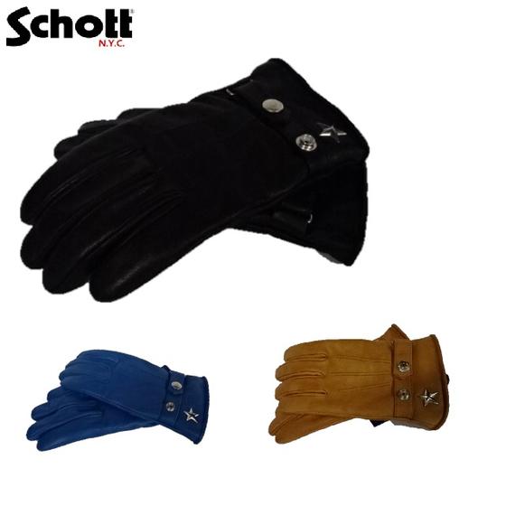 Schottワンスターウィンターグローブ ショート ONE 非常に高い品質 STAR WINTER smtb-k GLOVE 手袋 レザーグローブ SHORT☆3149026ショット 大決算セール