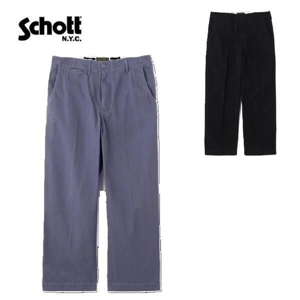 大売り出しSchott 2025チノトラウザーCHINO TROUSERS(チノ食麺麭)7825210010(打つこと)