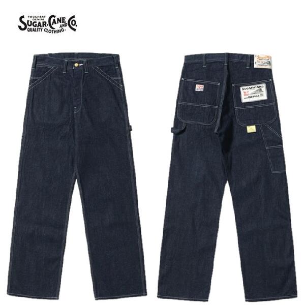 SUGAR CANE ブラックコバートエンジニアパンツ SC41825 SUGAR CANE シュガーケーン 9oz ブラックコバートエンジニア