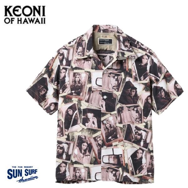 KEONI of Hawaii アロハシャツ「AS A PHOTOGRAPHER」by NICK CLEMENTS SS39536 ケオニオブハワイ (サンサーフSUNSURF)MADE IN JAPAN日本製 28,116円