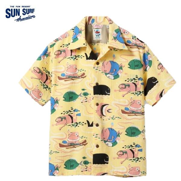 楽天市場】SUNSURFx葛飾北齋スペシャルエディション「亀」アロハ
