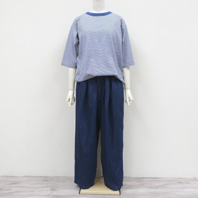 楽天市場】セールVeritecoeur ライトオンスデニムトラウザーズパンツVC