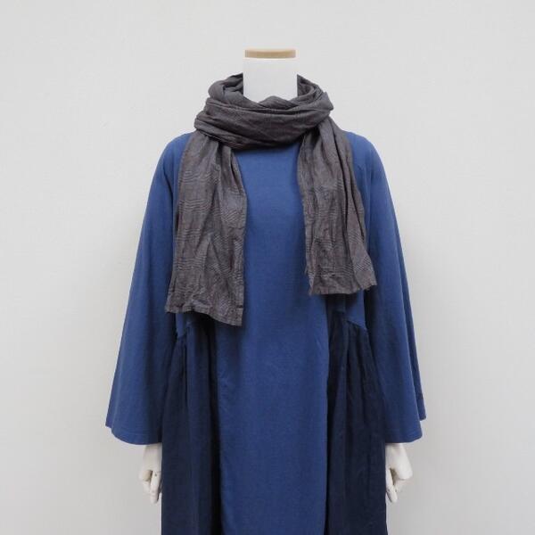 セールVlas Blommeリネンレーヨンヴィンテージチェック (Linen Rayon Vintage Check)ストール13604085ヴラス ブラムMADE IN JAPAN(日本製)