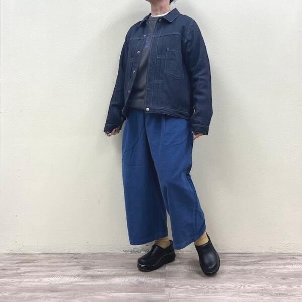 Vlas Blomme コルトレイクリネンデニムジャケットKL Denim JK 13406095ヴラス ブラムMADE IN JAPAN(日本製)